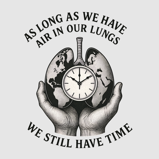 As long as we have air (muted) - short sleeve t-shirt