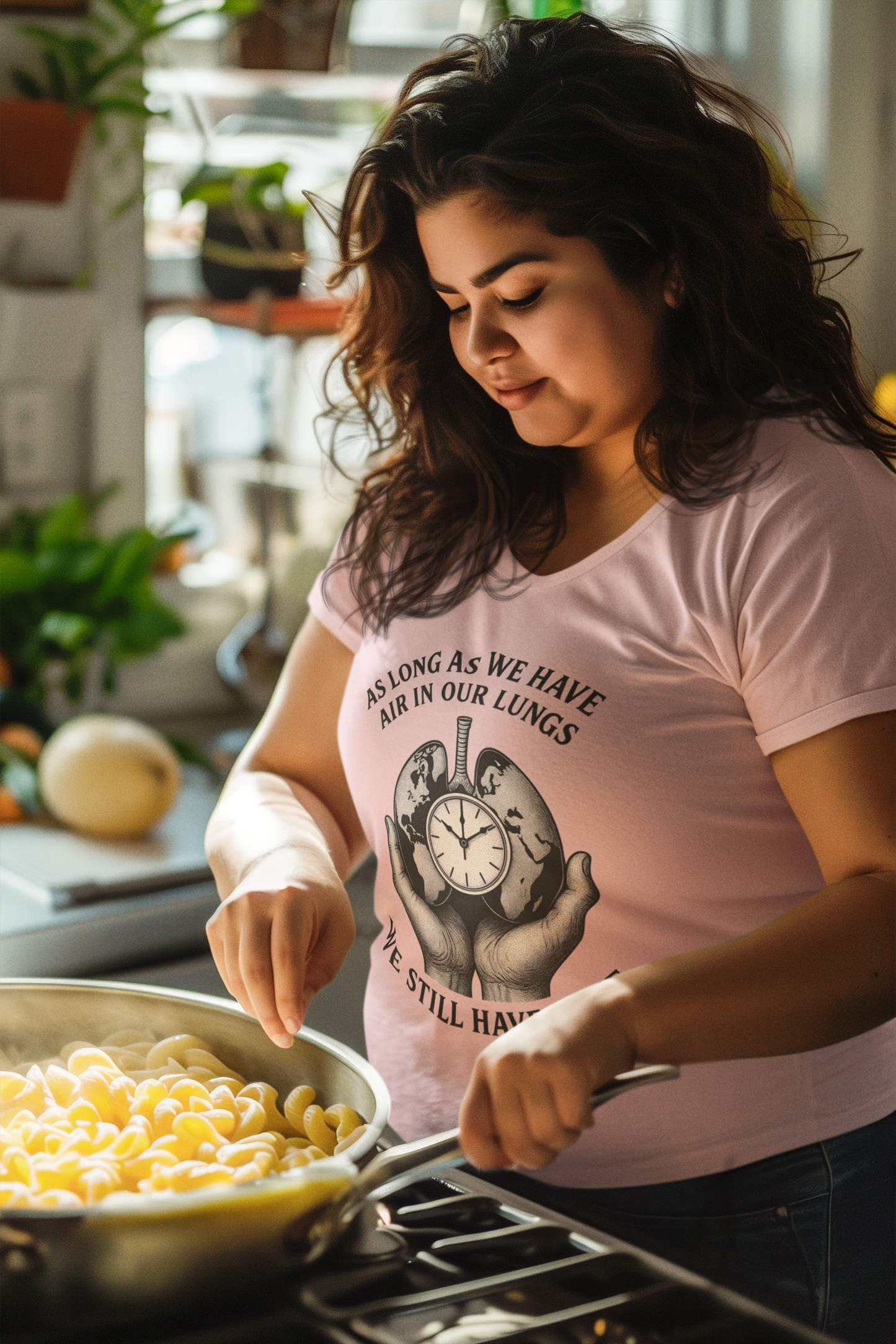 As long as we have air (muted) - short sleeve t-shirt