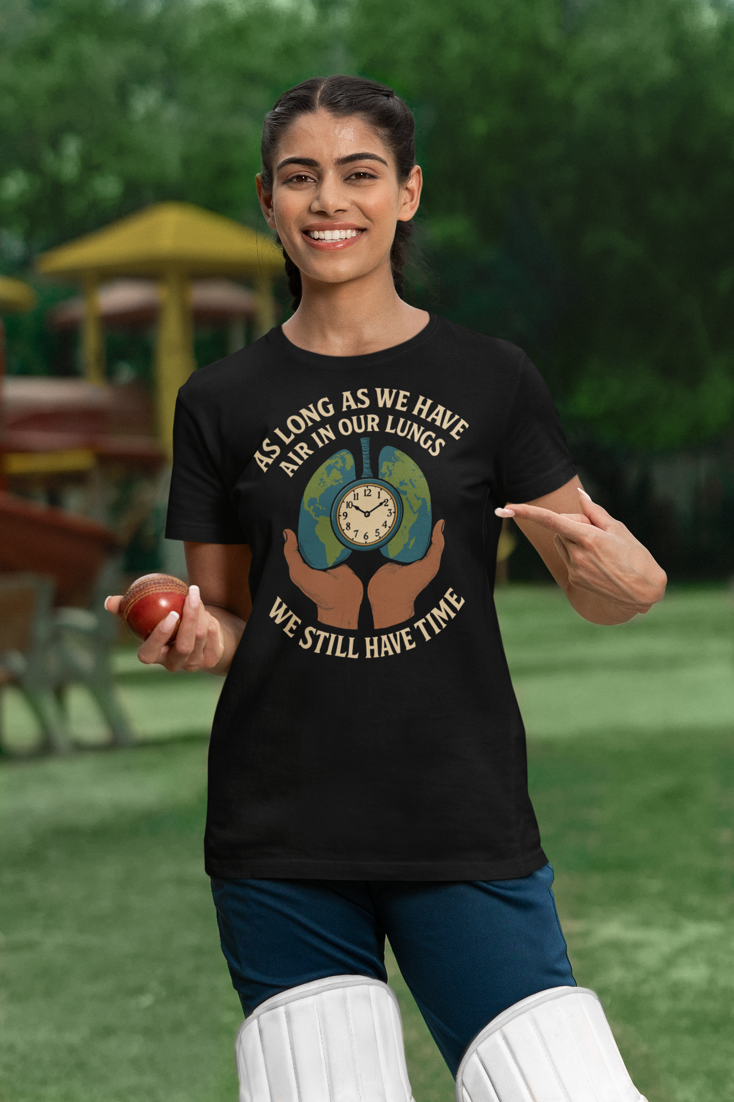 As long as we have air - short sleeve t-shirt