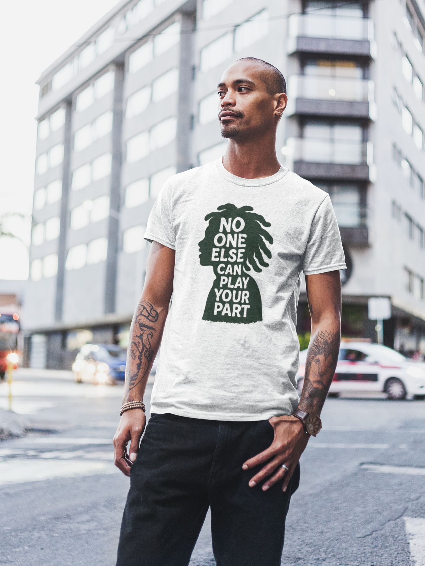 No one else can play your part - short sleeve t-shirt
