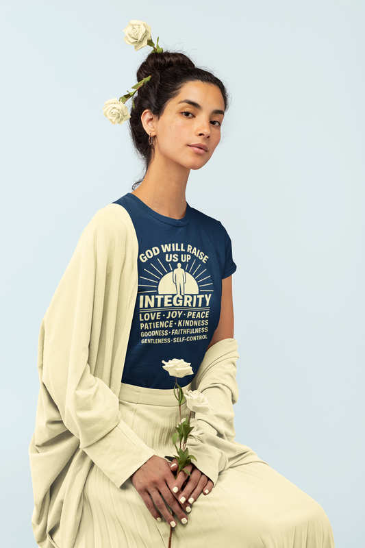 God will raise us up - short sleeve t-shirts
