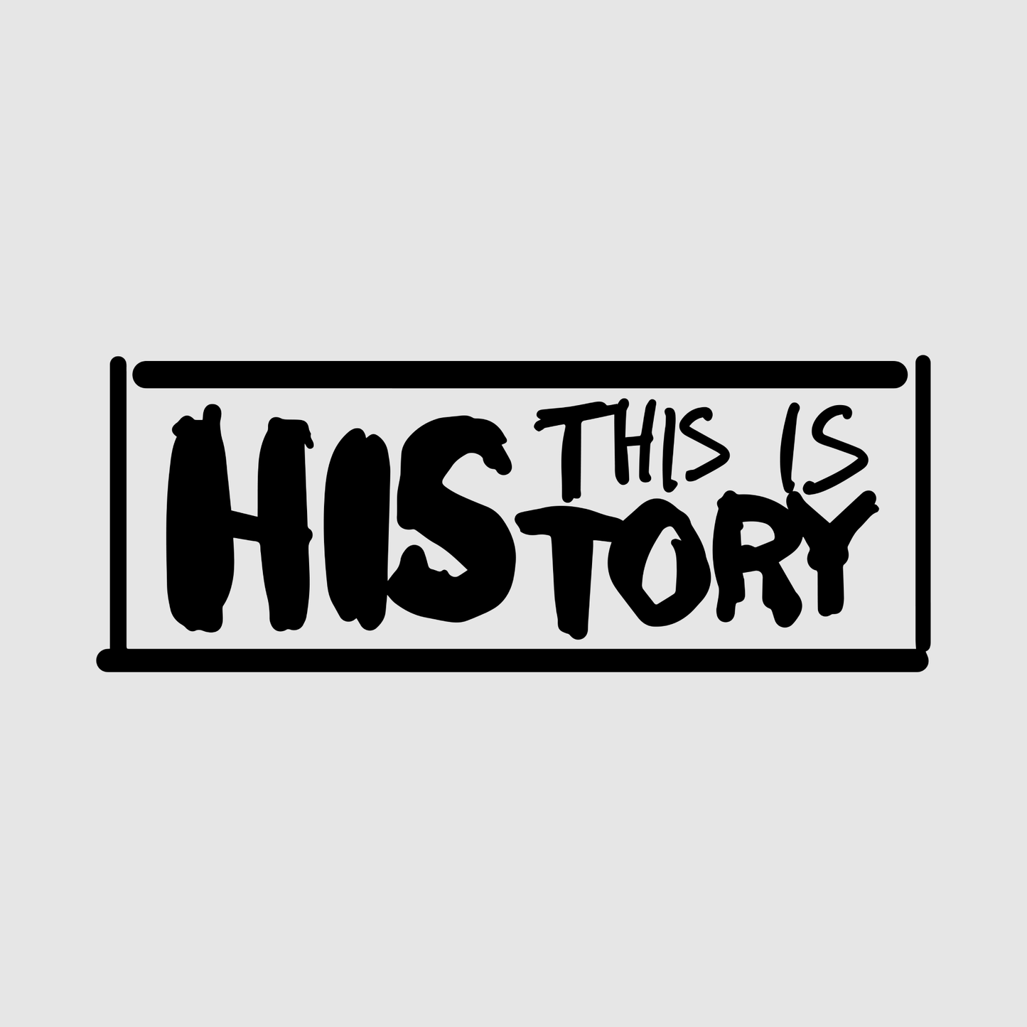 This is HIStory - short sleeve t-shirt