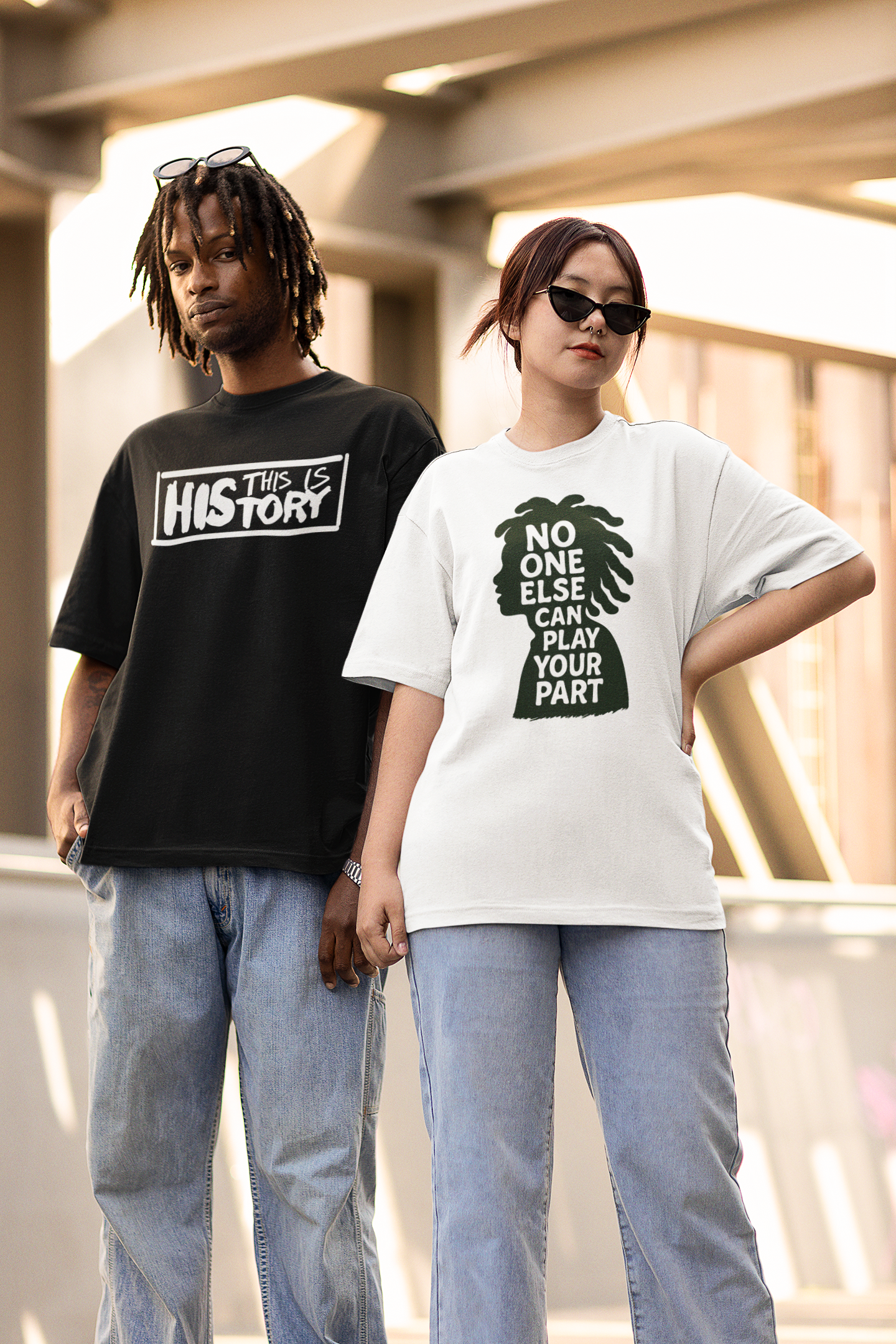 No one else can play your part - short sleeve t-shirt