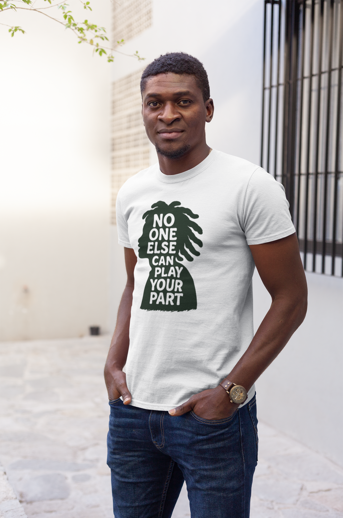 No one else can play your part - short sleeve t-shirt