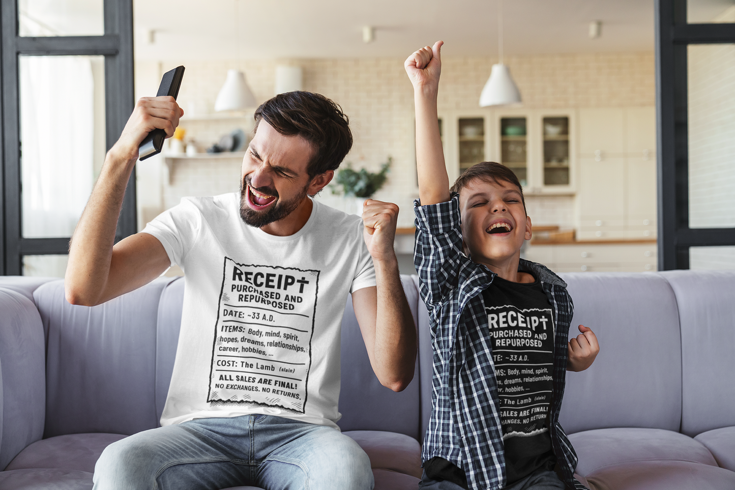 Purchased & repurposed - short sleeve t-shirt