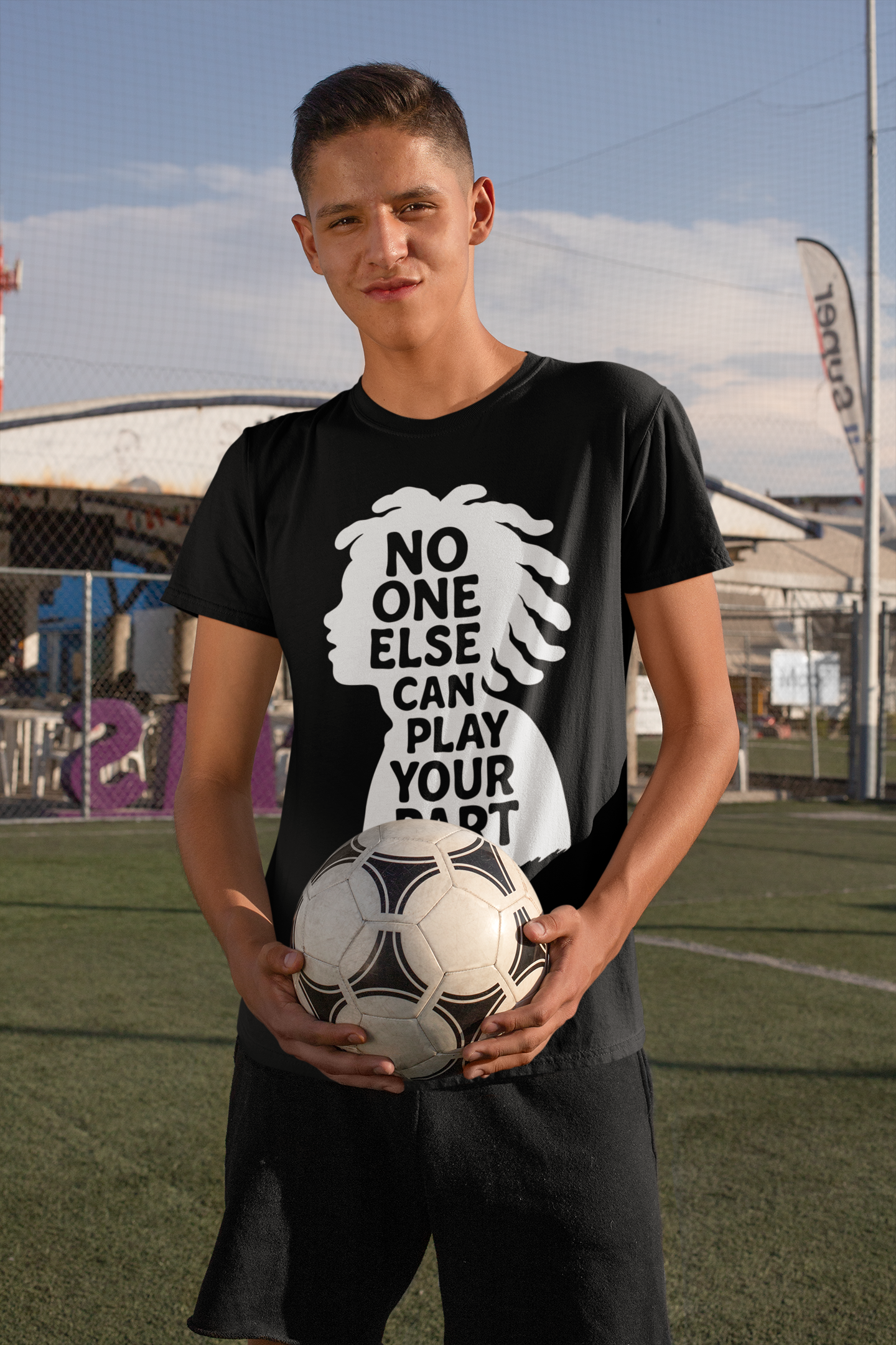 No one else can play your part - short sleeve t-shirt