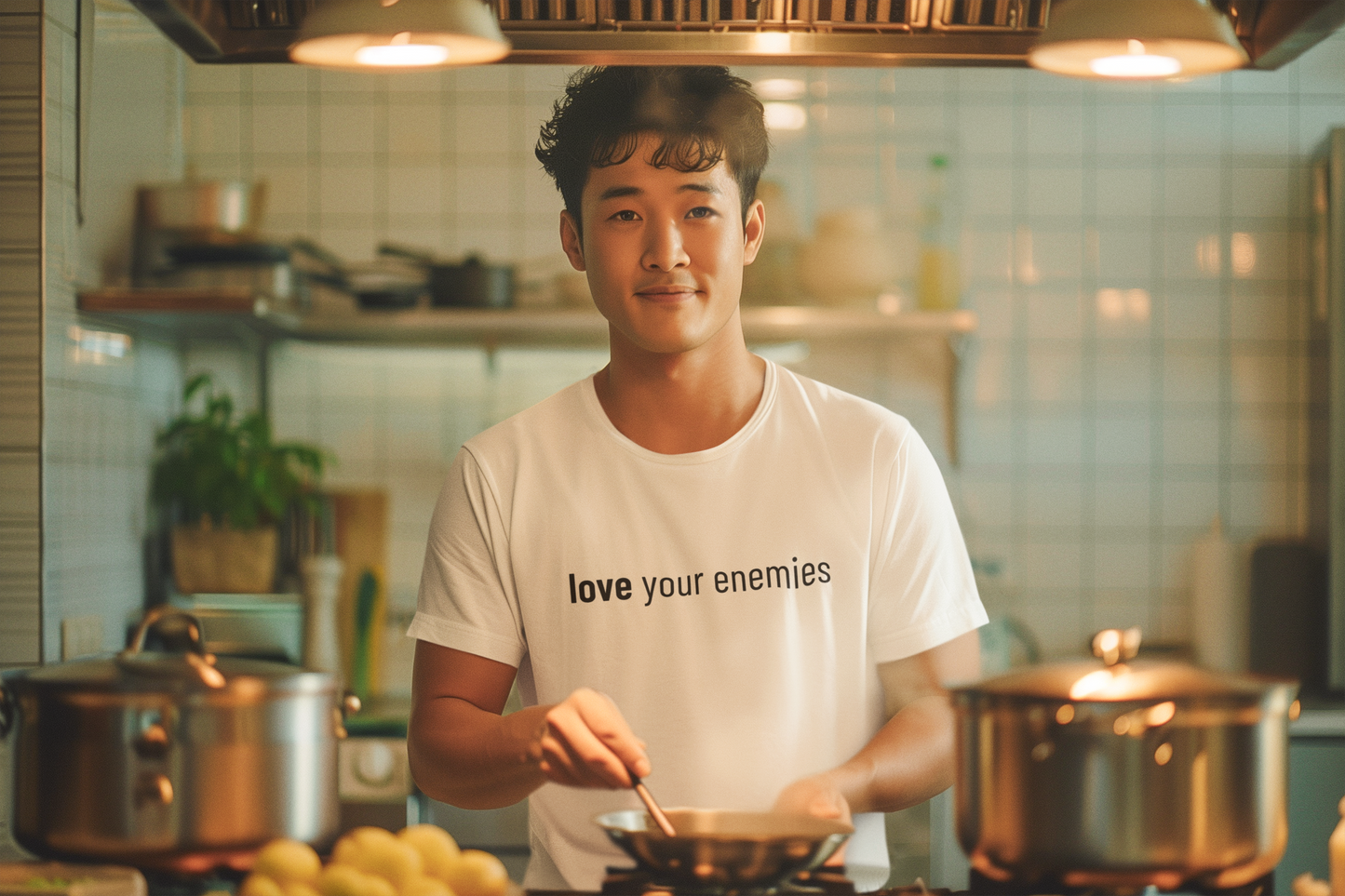 Love your enemies - short sleeve t-shirt