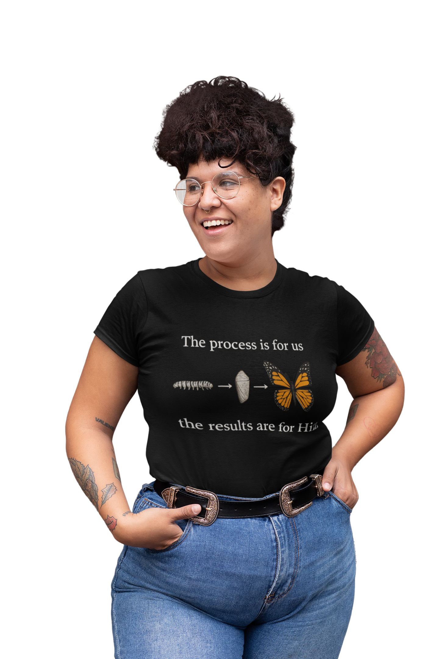 Process & results - short sleeve t-shirt